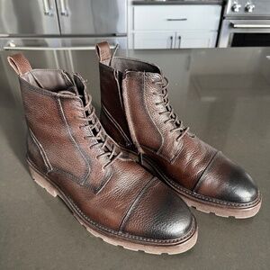 Massimo Dutti Floater Leather boots - Size 42 (US 9)